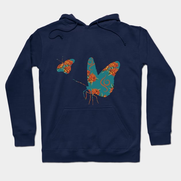 Butterfly Weed Hoodie by yasminrose